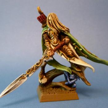 Wood Elf Hero with Great Weapon by Astral Knight