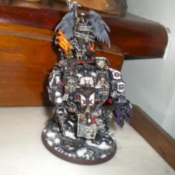 Black Templars Dreadnought by SiegfridTheChampion