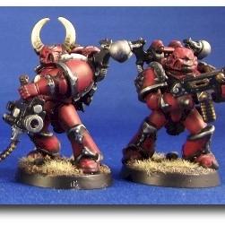 Word Bearers Squad by bleakphoenix