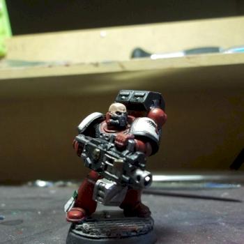 Blood Ravens Tactical Squad (heavy bolter) by Semper_fi