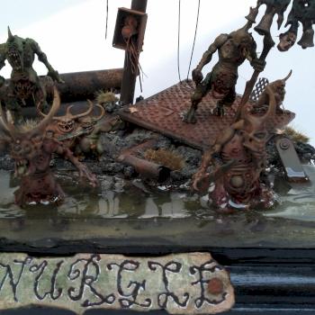 nurgle plaguebearers by yooshi