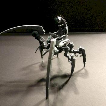 Necron Stalker WIP-001 by PlamoJunkie