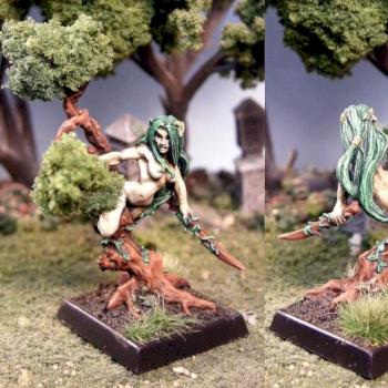 Drys, Elven Dryad by Gailbraithe