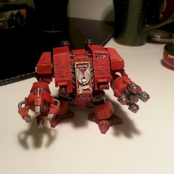 Blood Angels dreadnought by Landobob