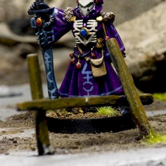 Eldar Warlock by The Disco Boy