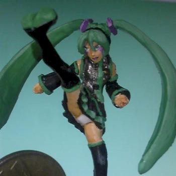 Hatsune Miku; the High kick Girl by tichiro