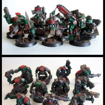 Evil Sunz 'Ard Boyz Mob by bigred1