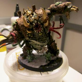 Great Unclean One/Nurgle Deamon Prince by Skitrik