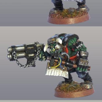 Ork nob Evil Sunz by Cyberfighter