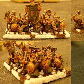 Dwarf Warriors - Shields, Hand Weapons by EmarTheHead