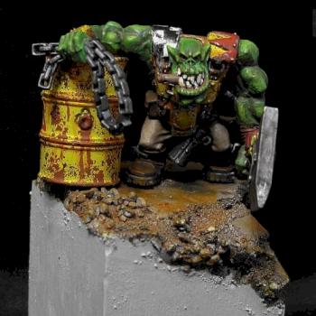 Ork Nob by Pahaere