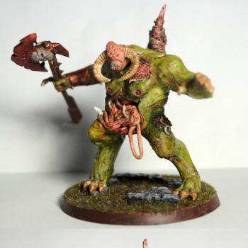 Nurgle Daemon Prince sculpted & painted by Sotnia