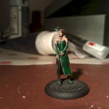 Claires first painted model by MONKEYSEA