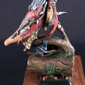 Wood Elf Highborn with Great Weapon by Lirieleth