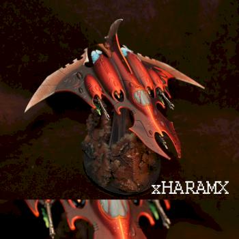 Dark Eldar Razorwing Jetfighter by xHaramx