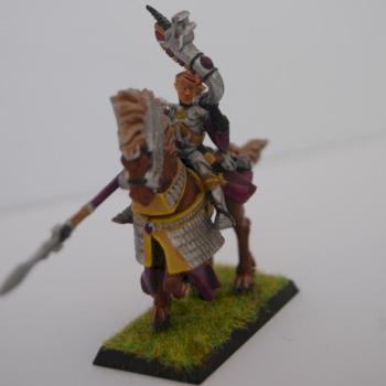 High Elf Silver Helm Musician A by troglodytesrus