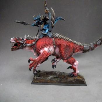 Lizardmen Carnosaur by Tauren