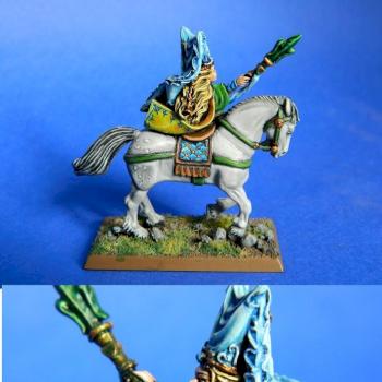 Bretonnian Sorceress by Munigrot