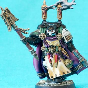 Dark Angel Interrogator Chaplain (Dark Vengeance) by kshevchenko