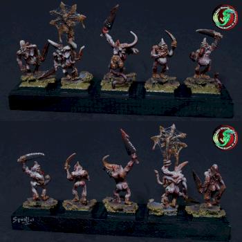 Plaguebearers of Nurgle by Squalln1