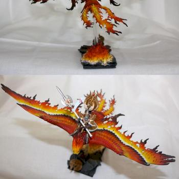 Flamespyre Phoenix High Elves by lopos