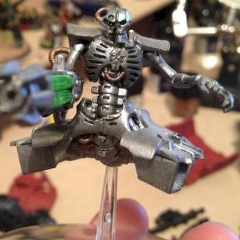 Necron Destroyer by pyrojim