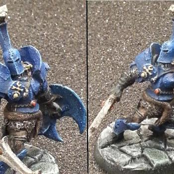 Slaanesh Hero on foot by Eyeball360