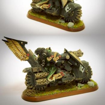 Dark Angels Ravenwing Sergeant by ruprecht