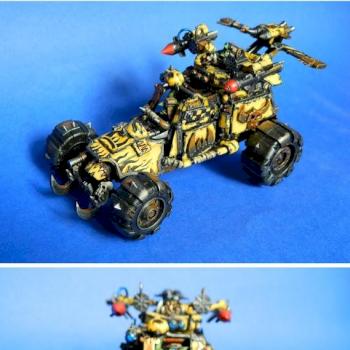 Orc Buggy / Rocketbuggy of da Orks by Munigrot