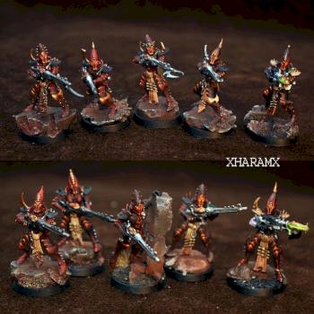 Dark Eldar Kabalite Warriors by xHaramx