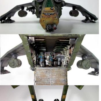 Imperial Guard Cadian Valkyrie by Rickfactor