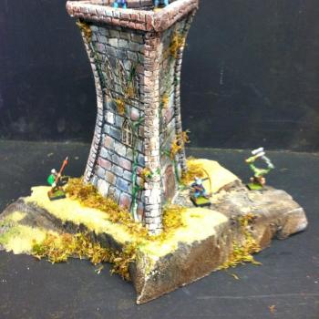 Tournament Ready Ancient Watch Tower form Foofighterubu WARGAME TERRAIN by Foofighterubu