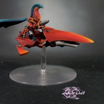 Eldar Windrider Jetbike of Fire Dragon by Leetha78