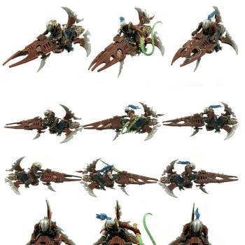 Dark Eldar Reavers by Kronid