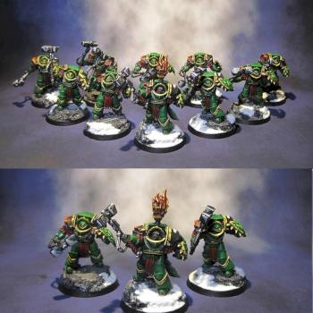 Preheresy Salamanders Space Marines Terminators by TheWarmastersRevenge