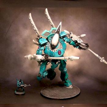 Craftworld Eldar Mymeara Wraith Knight by TheWarmastersRevenge