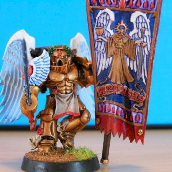 Blood Angels Sanguinary Guard by Anthony.Keylon
