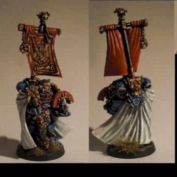 Ultramarines Captain Sicarius by Vermillion_
