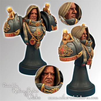 SF Templar Knight Bust by Scibor