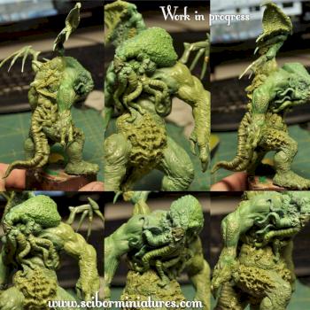 Cthulhu wip by Scibor