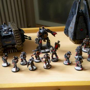 Pre-heresy space wolves by Elicano