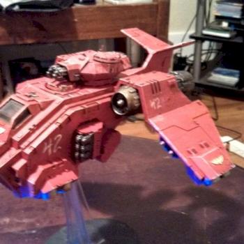 Baal Pattern Stormraven Gunship by jakeraven