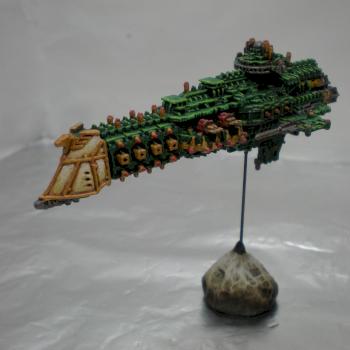 Dark Angels Imperial Cruiser by fesoferbex