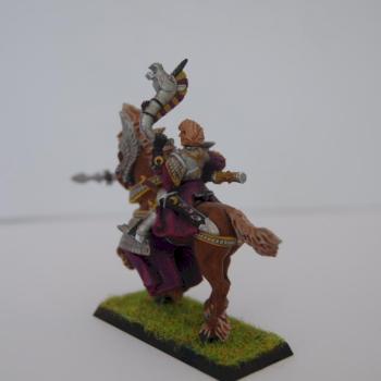 High Elf Silver Helm Musician B by troglodytesrus