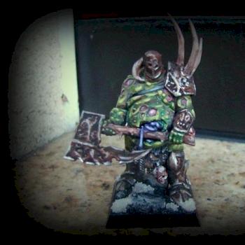 Chaos Demons Nurgle Herald by Fuxiorr