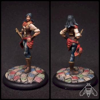 Amina Naidu, Malifaux by BumbleBrush