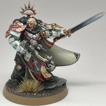 Raven Guard Primaris Captain by Legofingerz