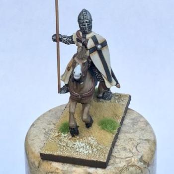 28mm Mounted Crusader by painterdan97