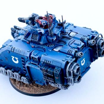 Ultramarines primaris Repulsor by Nopaintnogame