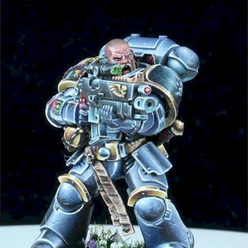 Veteran Sargent Intercessor Primaris Space Wolves by Tempes